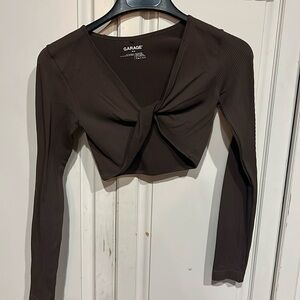 Garage brand cropped shirt. P/S new w/o tags